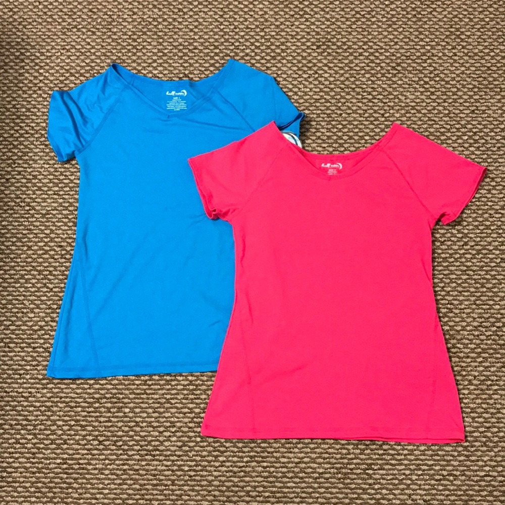 Half Moon Active Tops-Lot of 2